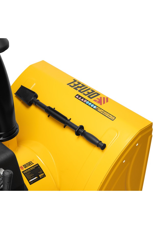 Бензиновая снегоуборочная машина SBM 610DT PRO, 212cc, гусеницы, эл.старт, блок. дифф. Denzel