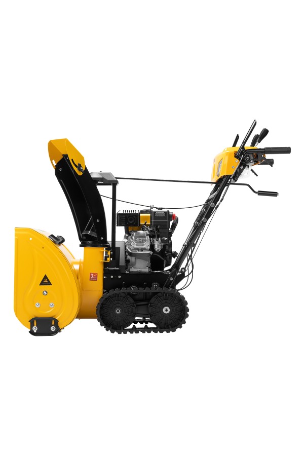 Бензиновая снегоуборочная машина SBM 610DT PRO, 212cc, гусеницы, эл.старт, блок. дифф. Denzel