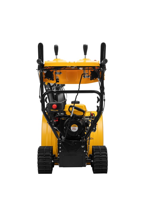 Бензиновая снегоуборочная машина SBM 610DT PRO, 212cc, гусеницы, эл.старт, блок. дифф. Denzel