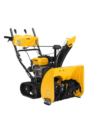 Бензиновая снегоуборочная машина SBM 610DT PRO, 212cc, гусеницы, эл.старт, блок. дифф. Denzel