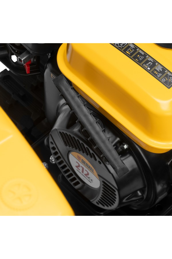 Бензиновая снегоуборочная машина SBM 610DT PRO, 212cc, гусеницы, эл.старт, блок. дифф. Denzel