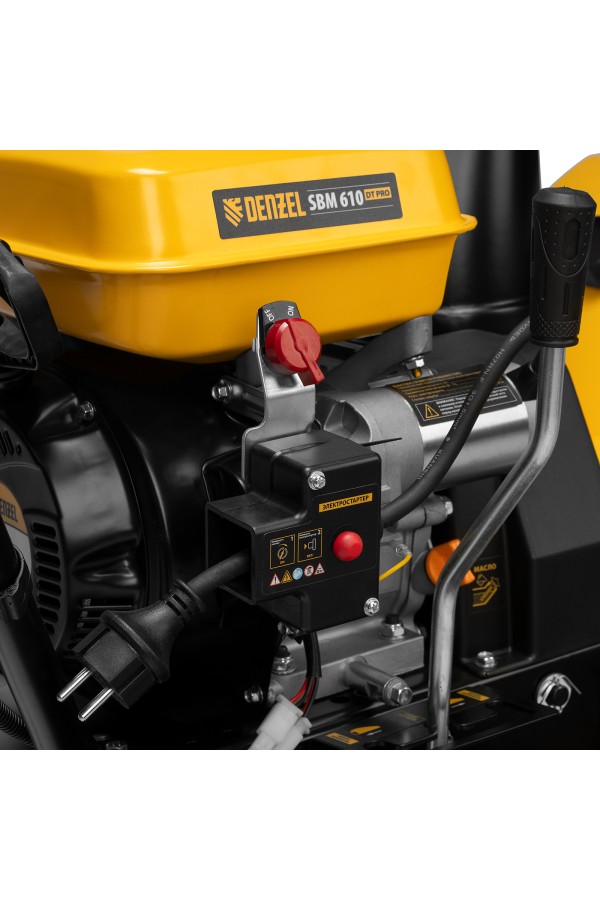Бензиновая снегоуборочная машина SBM 610DT PRO, 212cc, гусеницы, эл.старт, блок. дифф. Denzel