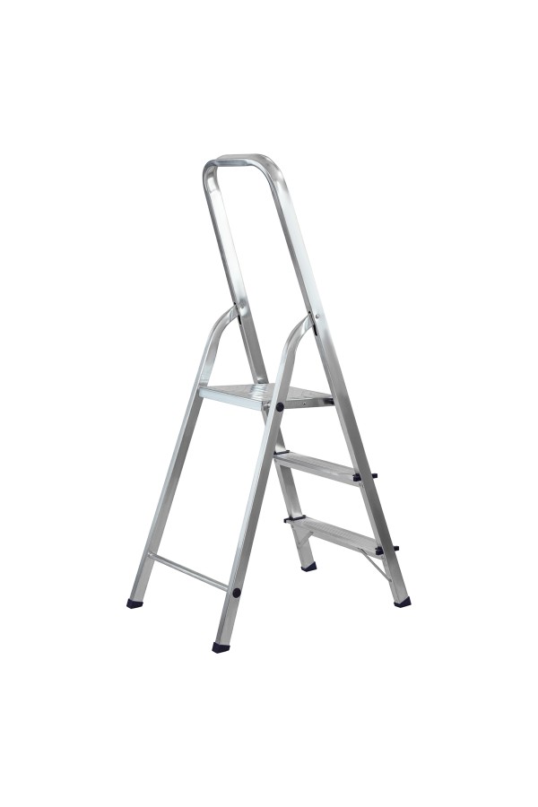 Стремянка усиленная, 3 ступени, алюминиевая, MTX