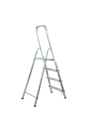 Стремянка усиленная, 4 ступени, алюминиевая, Россия, MTX