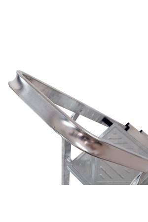 Стремянка усиленная, 4 ступени, алюминиевая, Россия, MTX