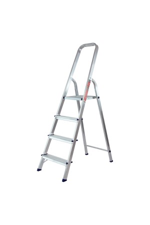 Стремянка усиленная, 4 ступени, алюминиевая, Россия, MTX