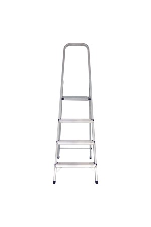 Стремянка усиленная, 4 ступени, алюминиевая, Россия, MTX