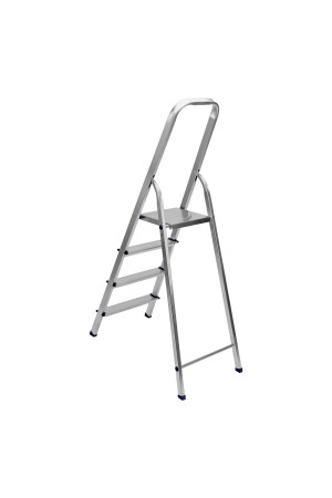 Стремянка, 4 ступени, алюминиевая, Россия, Сибртех