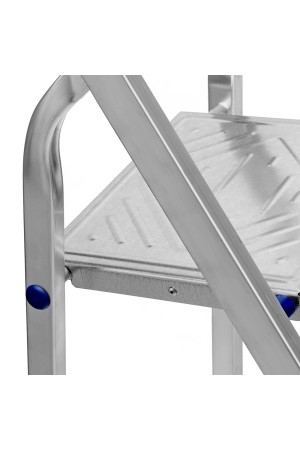 Стремянка, 4 ступени, алюминиевая, Россия, Сибртех