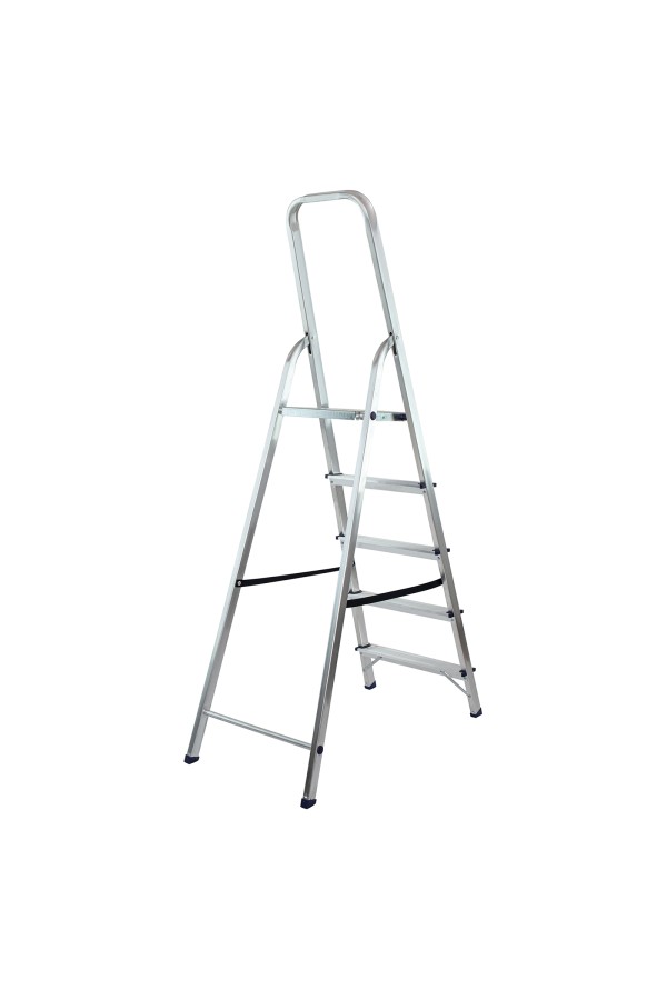 Стремянка усиленная, 5 ступеней, алюминиевая, MTX