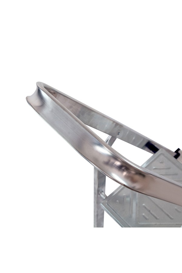 Стремянка усиленная, 6 ступеней, алюминиевая, MTX