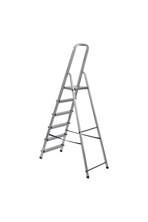 Стремянка, 6 ступеней, алюминиевая, Россия, Сибртех