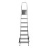 Стремянка, 8 ступеней, алюминиевая, Россия, Сибртех