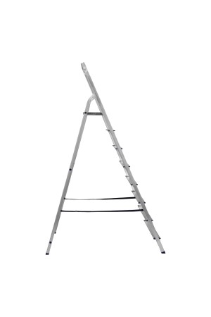 Стремянка, 8 ступеней, алюминиевая, Россия, Сибртех