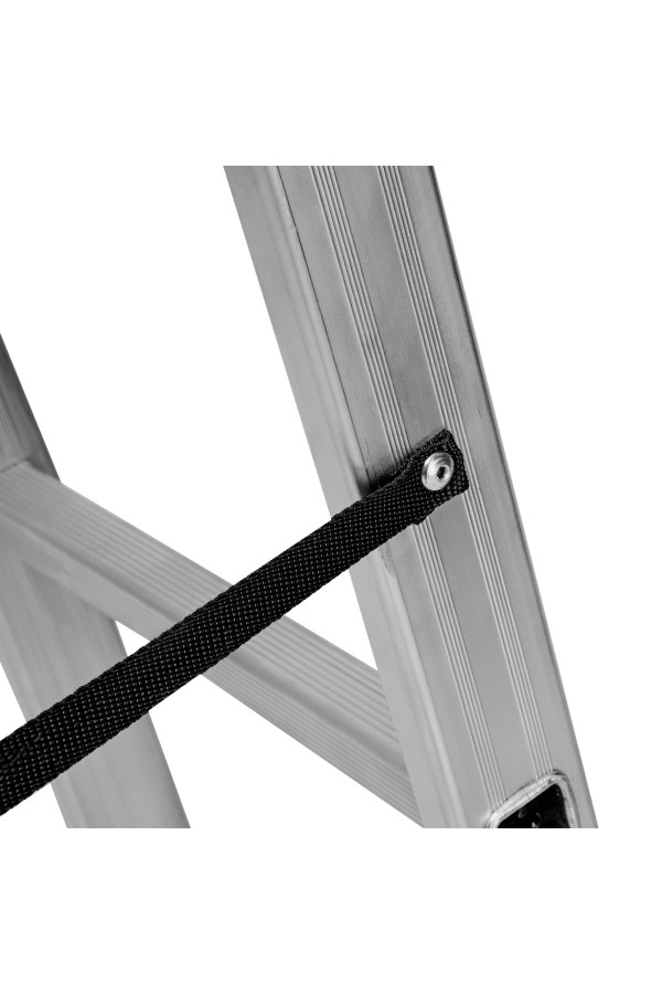 Лестница, 3 х 10 ступеней, алюминиевая, трехсекционная, Сибртех