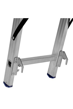 Лестница, 3 х 10 ступеней, алюминиевая, трехсекционная, Россия, Сибртех