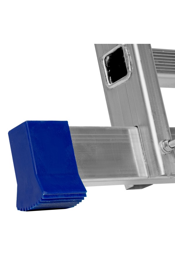 Лестница, 3 х 11 ступеней, алюминиевая, трехсекционная, Сибртех