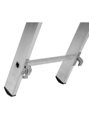 Лестница, 3 х 12 ступеней, алюминиевая, трехсекционная, Россия, Сибртех