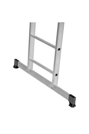 Лестница, 3 х 12 ступеней, алюминиевая, трехсекционная, Россия, Сибртех