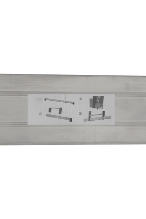 Лестница, 3 х 13 ступеней, алюминиевая, трехсекционная, Россия, Сибртех