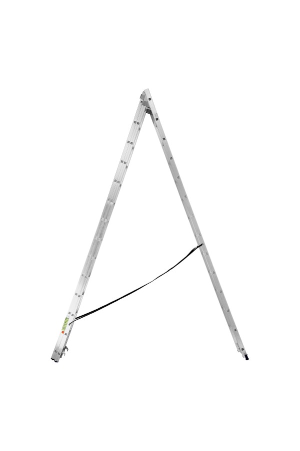 Лестница, 3 х 14 ступеней, алюминиевая, трехсекционная, Сибртех