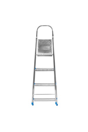 Стремянка, 4 ступени, стальная, оцинкованная Сибртех