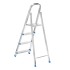 Стремянка, 4 ступени, стальная, оцинкованная Сибртех