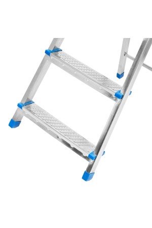 Стремянка, 4 ступени, стальная, оцинкованная Сибртех