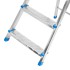 Стремянка, 4 ступени, стальная, оцинкованная Сибртех