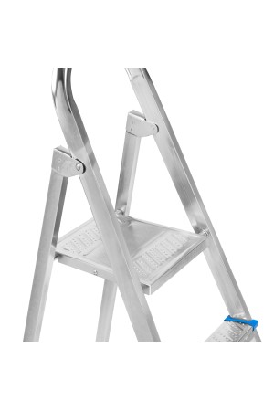 Стремянка, 4 ступени, стальная, оцинкованная Сибртех