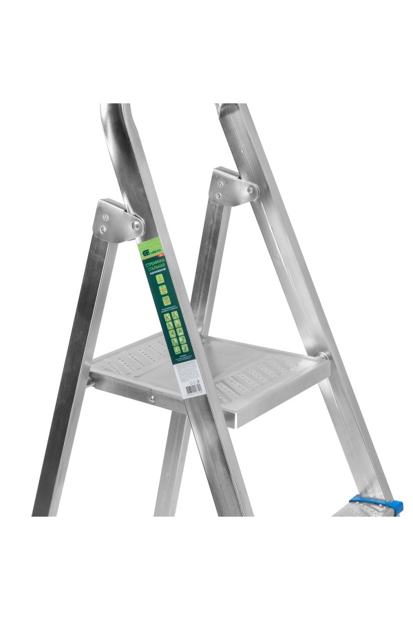 Стремянка, 5 ступеней, стальная, оцинкованная Сибртех