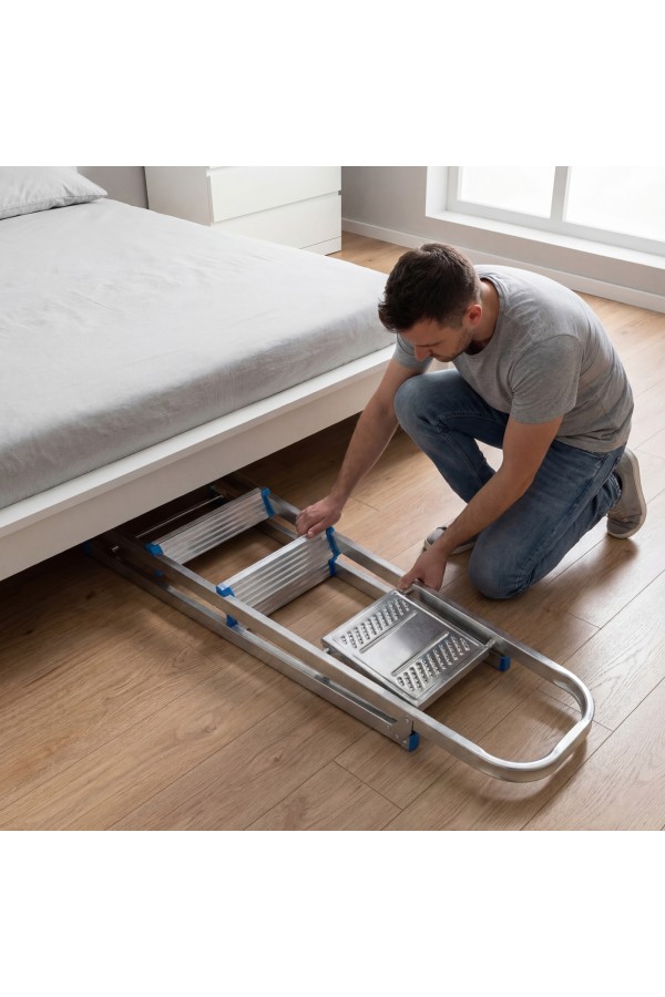 Стремянка, 5 ступеней, стальная, оцинкованная Сибртех