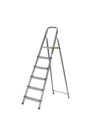 Стремянка, 6 ступеней, стальная, оцинкованная Сибртех