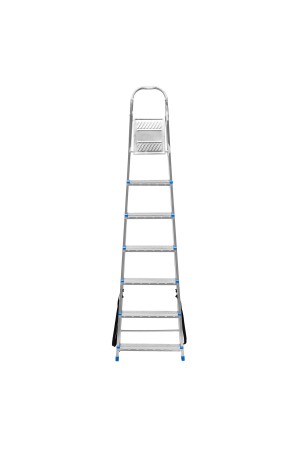 Стремянка, 7 ступеней, стальная, оцинкованная Сибртех