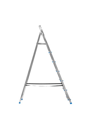 Стремянка, 7 ступеней, стальная, оцинкованная Сибртех