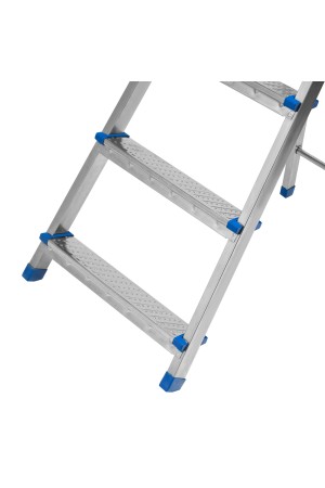 Стремянка, 8 ступеней, стальная, оцинкованная Сибртех