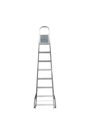 Стремянка, 8 ступеней, стальная, оцинкованная Сибртех