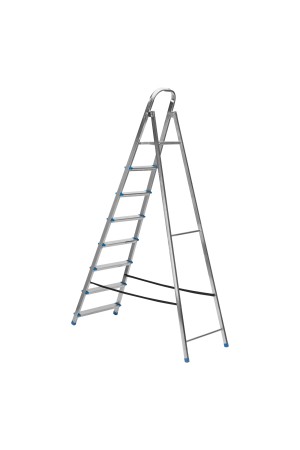 Стремянка, 8 ступеней, стальная, оцинкованная Сибртех