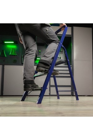 Стремянка, 3 ступени, стальная, Россия, Сибртех