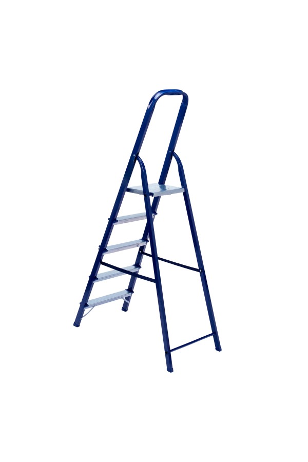 Стремянка, 5 ступеней, стальная, Сибртех