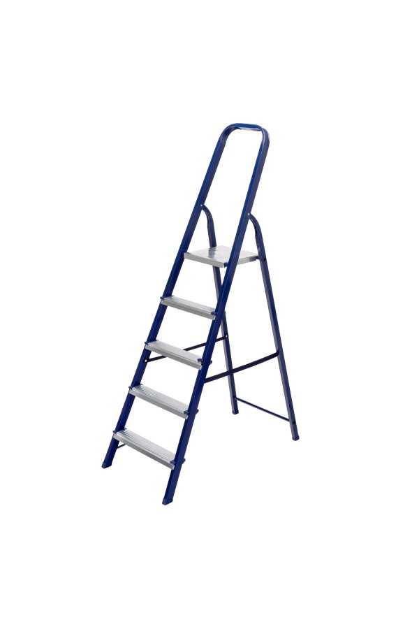 Стремянка, 5 ступеней, стальная, Сибртех