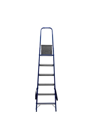 Стремянка, 6 ступеней, стальная, Россия, Сибртех