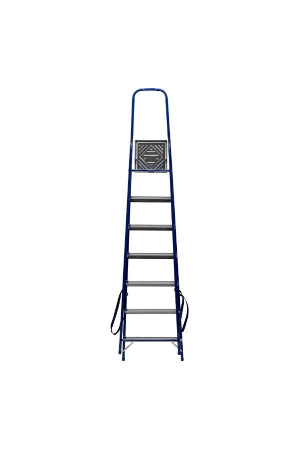 Стремянка, 7 ступеней, стальная, Сибртех