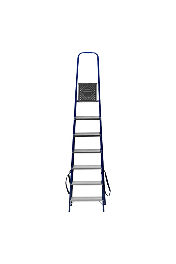 Стремянка, 7 ступеней, стальная, Сибртех
