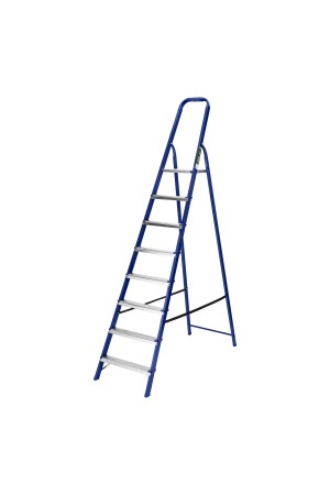 Стремянка, 8 ступеней, стальная, Россия, Сибртех