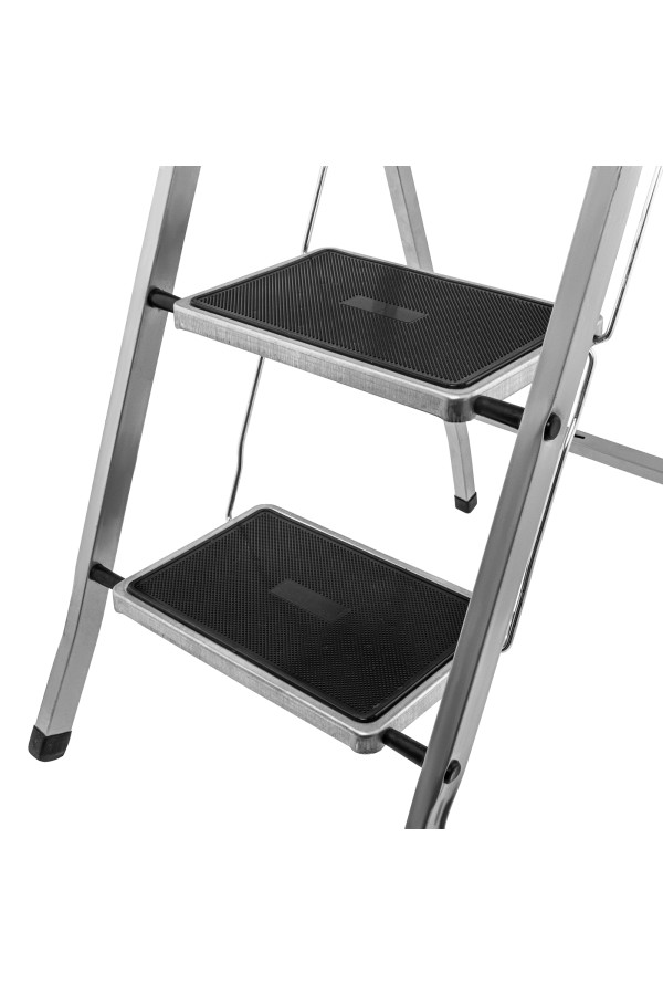 Стремянка 3 ступени, с полимерными ковриками, Сибртех