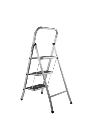 Стремянка 3 ступени, с полимерными ковриками, Россия Сибртех