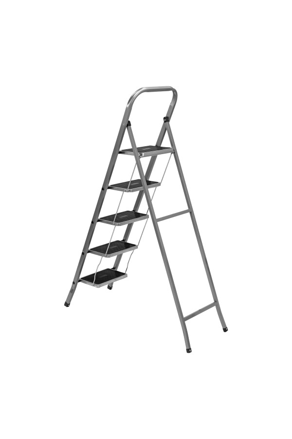 Стремянка 5 ступени, с полимерными ковриками, Сибртех