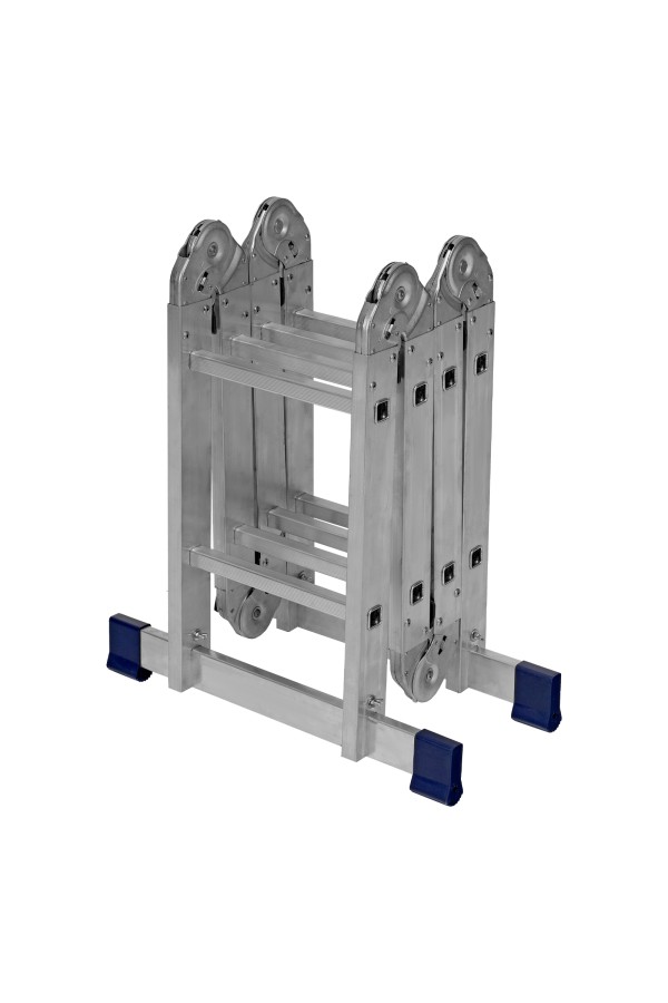 Лестница шарнирная алюминиевая, 4 х 2 ступени, Сибртех