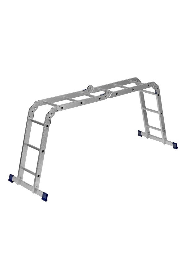 Лестница шарнирная алюминиевая, 4 х 3 ступени, Сибртех